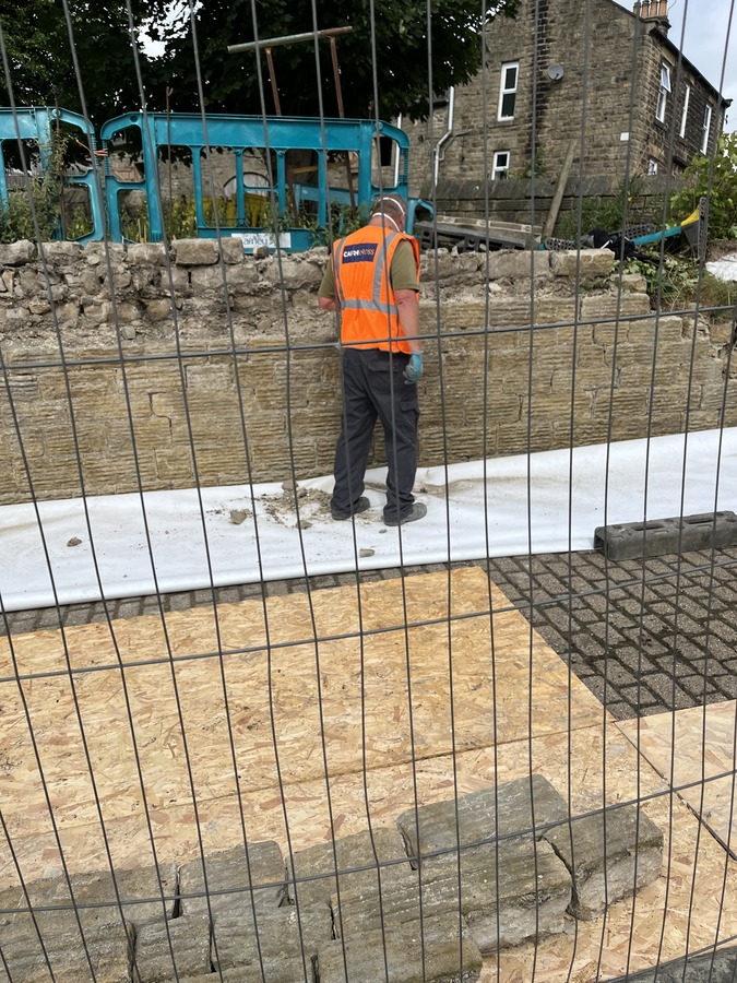 Inner wall now revealed